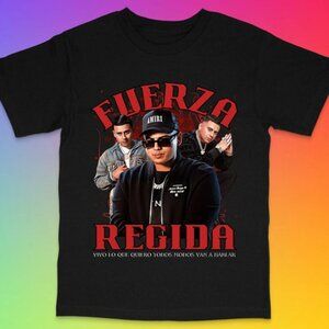 Fuerza Regida T-Shirt Mexican Regional Music Fan Tee 78